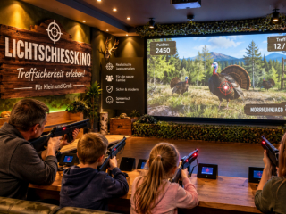 Buche Dir unser Lichtschießkino 20.-€/30 Minuten